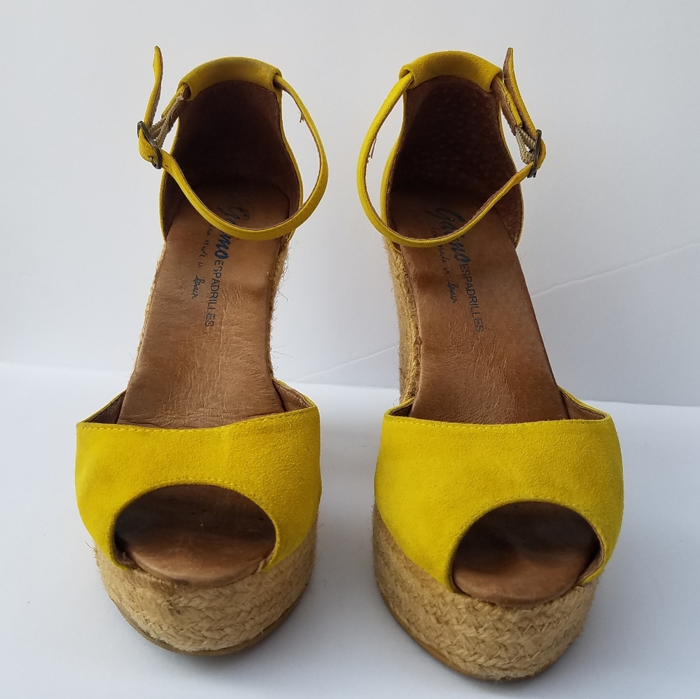 Gaimo Suede Espadrille Wedges
